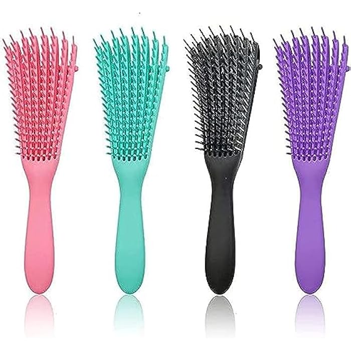 Anti-Static Detangling Hair Brush for Women and Men (Multicolor) - Image 1